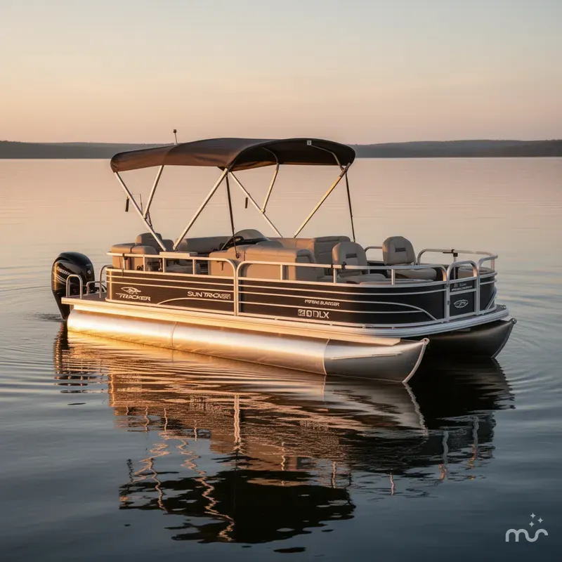 Slide: The Image of Sun Tracker Fishing Barge 20 DLX 2022 - 2