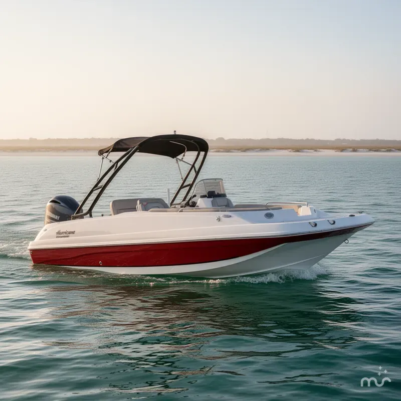 Slide: The Image of Hurricane SunDeck Sport 201 OB 2021 - 0