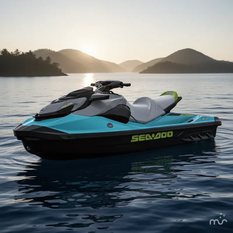 Slide: The Image of Sea-Doo GTI SE 170 Tech Package, audio, iDF, iBR 2025 - 1