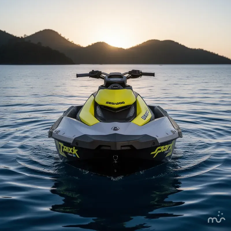 Slide: The Image of Sea-Doo Spark Trixx 1up iBR 2024 - 1