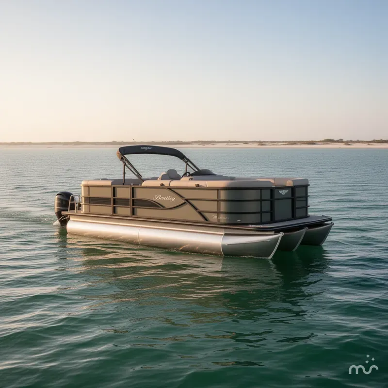 Slide: The Image of Bentley Pontoons Legacy 200 Cruise 2025 - 2
