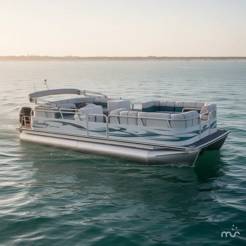 Slide: The Image of Bentley Pontoons 240 Bentley Sport Fish 2006 - 0