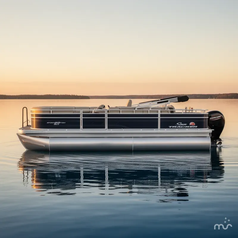 Slide: The Image of Sun Tracker SportFish 22 DLX 2025 - 1