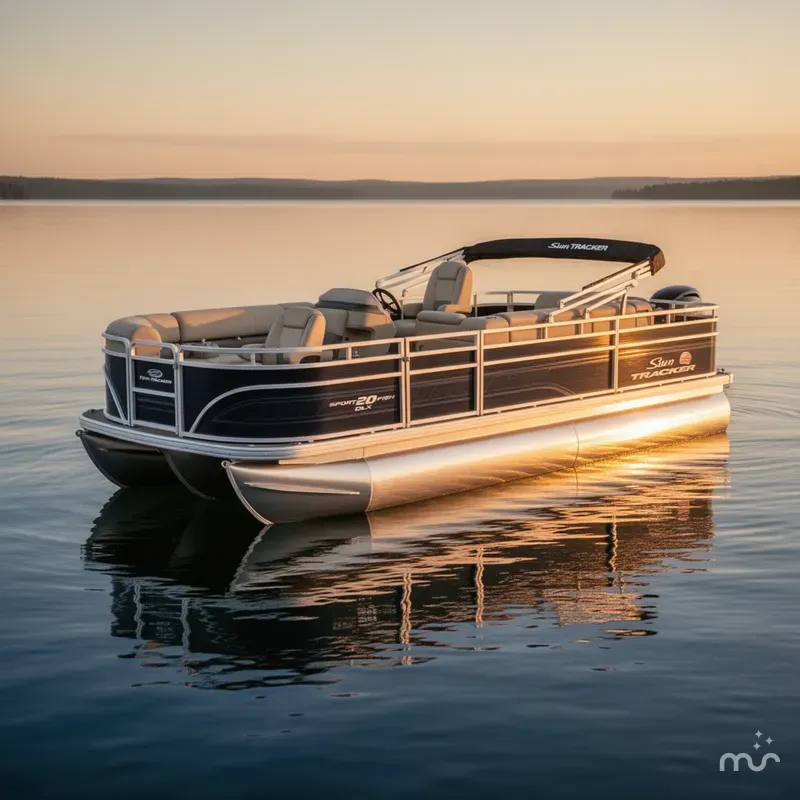 Slide: The Image of Sun Tracker SportFish 20 DLX 2025 - 2