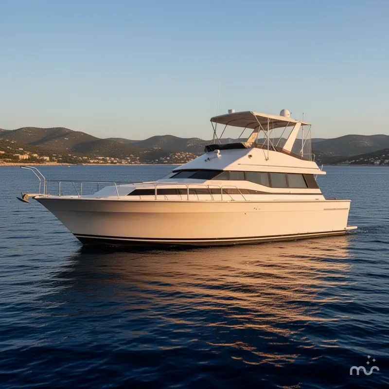 Slide: The Image of Mainship 41 Convertible 1991 - 2