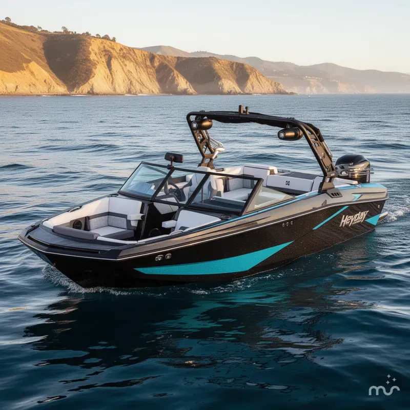 Slide: The Image of Heyday Wake Boats H22 2023 - 2