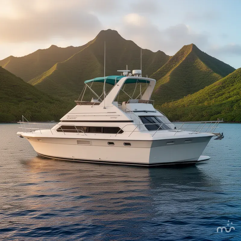 The Image of Carver Yachts 380 Santego 1993 - 0