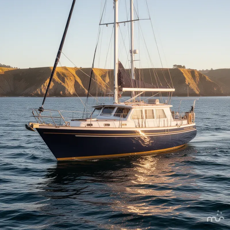 Slide: The Image of Tayana 460 Vancouver Pilothouse 2002 - 2