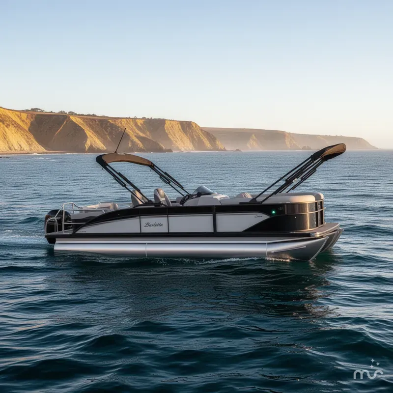 Slide: The Image of Barletta Cabrio Ultra-Entertainer C24UE w/ 200HP Mercury! 2025 - 0