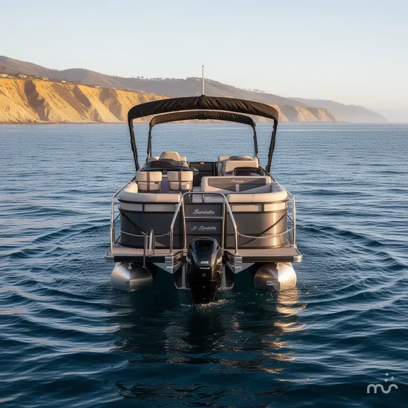 Slide: The Image of Barletta Cabrio Ultra-Entertainer C24UE w/ 200HP Mercury! 2025 - 2