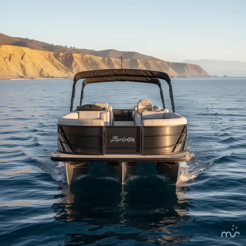 Slide: The Image of Barletta Cabrio Ultra-Entertainer C24UE w/ 200HP Mercury! 2025 - 3