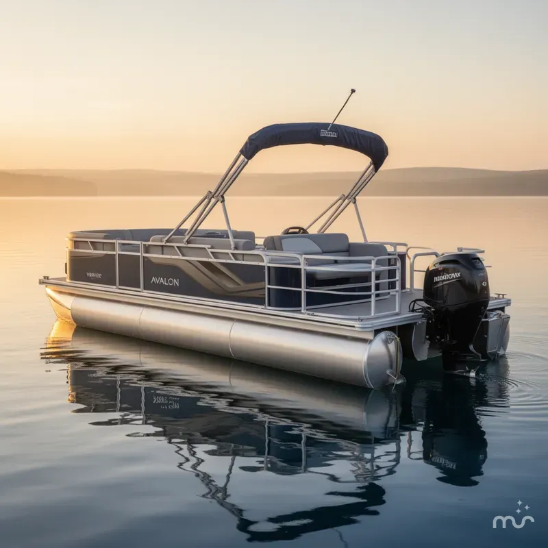 Slide: The Image of Avalon VENTURE 85 Cruise Rear Bench 2025 - 0
