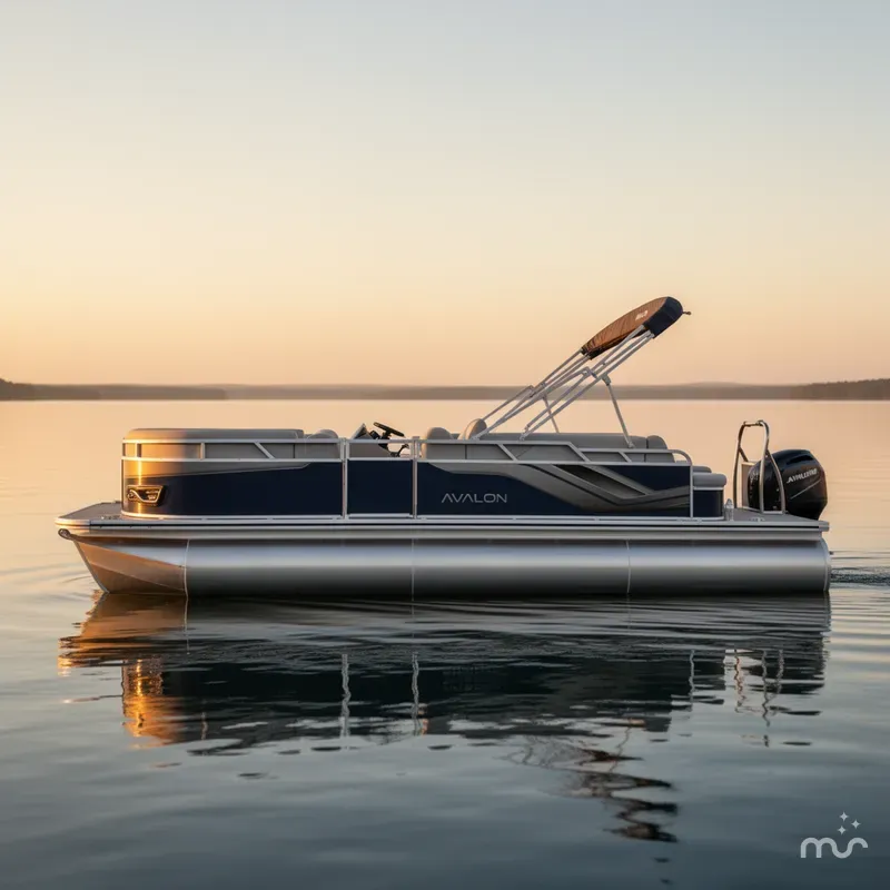Slide: The Image of Avalon VENTURE 85 Cruise Rear Bench 2025 - 1