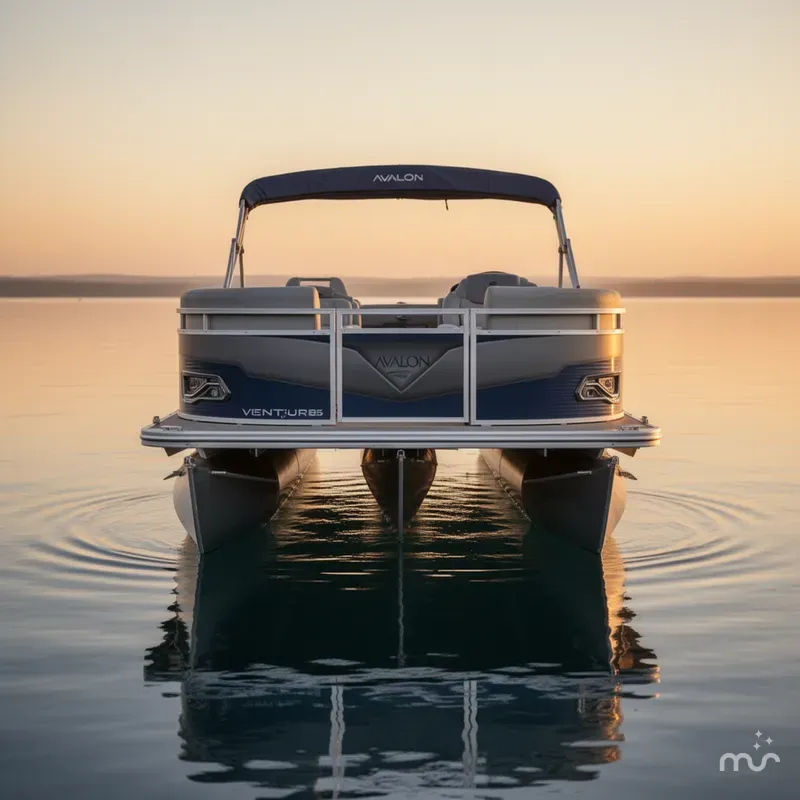 Slide: The Image of Avalon VENTURE 85 Cruise Rear Bench 2025 - 3