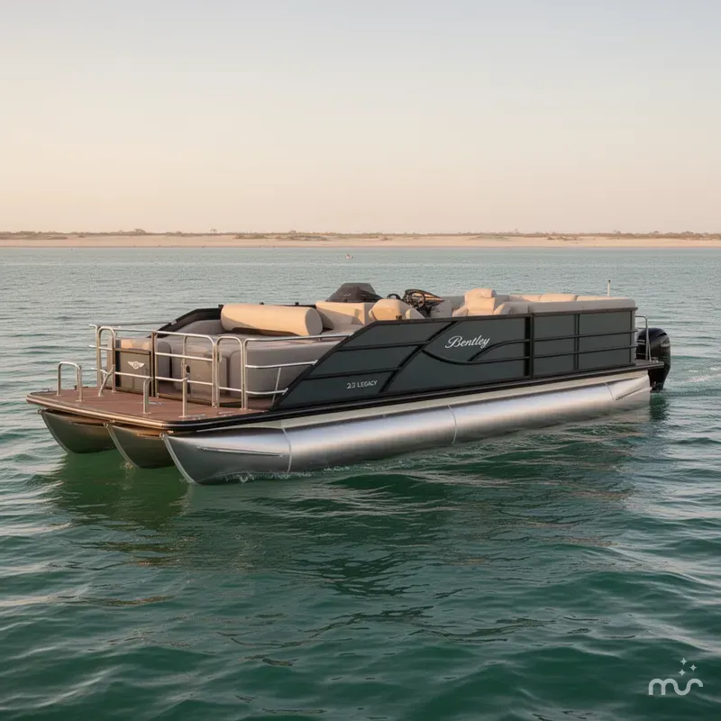 Slide: The Image of Bentley Pontoons Legacy 223 Swingback 2025 - 0