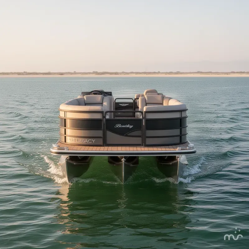 Slide: The Image of Bentley Pontoons Legacy 223 Swingback 2025 - 1