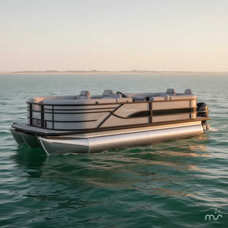Slide: The Image of Bentley Pontoons Legacy 203 Navigator 2025 - 0