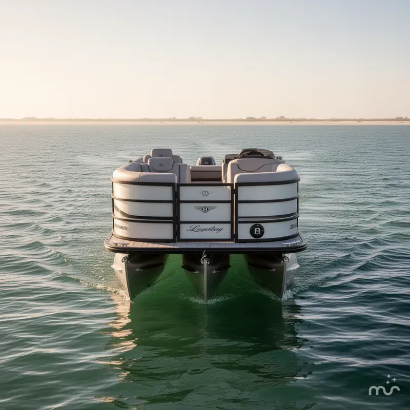 Slide: The Image of Bentley Pontoons Legacy 203 Navigator 2025 - 1