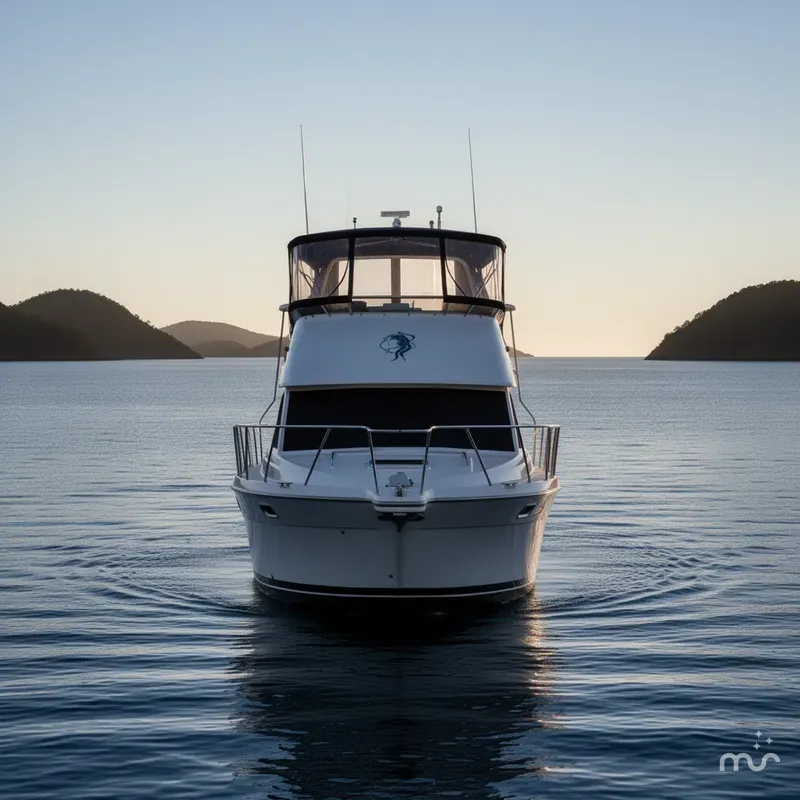 Slide: The Image of Bayliner 4087 Aft Cabin Motoryacht 2002 - 1