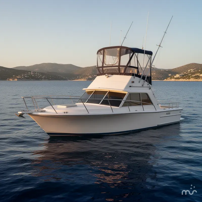 The Image of Phoenix Bass Boat 29 Convertible 1981 - 0