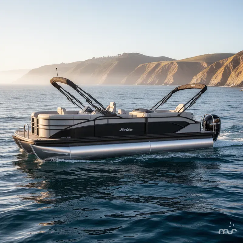 Slide: The Image of Barletta Cabrio Cast-N-Cruise C24CC w/ 150HP Mercury! 2025 - 0