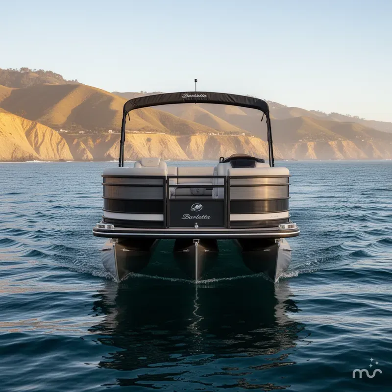 Slide: The Image of Barletta Lusso Mid-Lounge L25M w/ 400HP Mercury V10! 2025 - 3