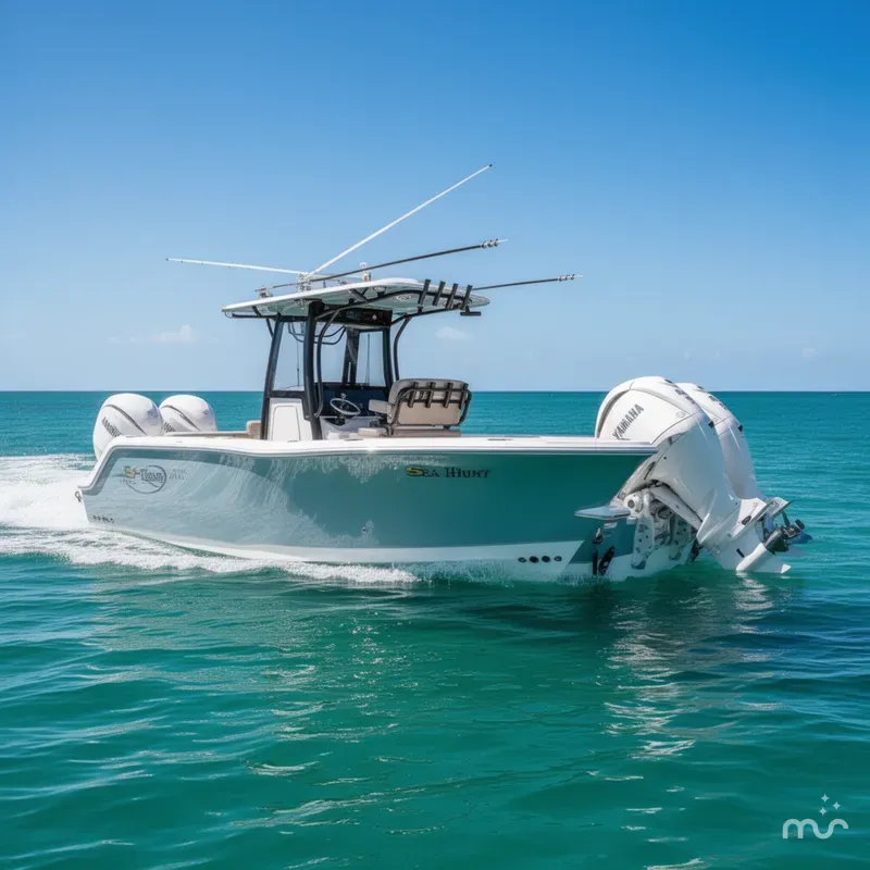 Slide: The Image of Sea Hunt Gamefish 27 Forward Seating 2025 - 2
