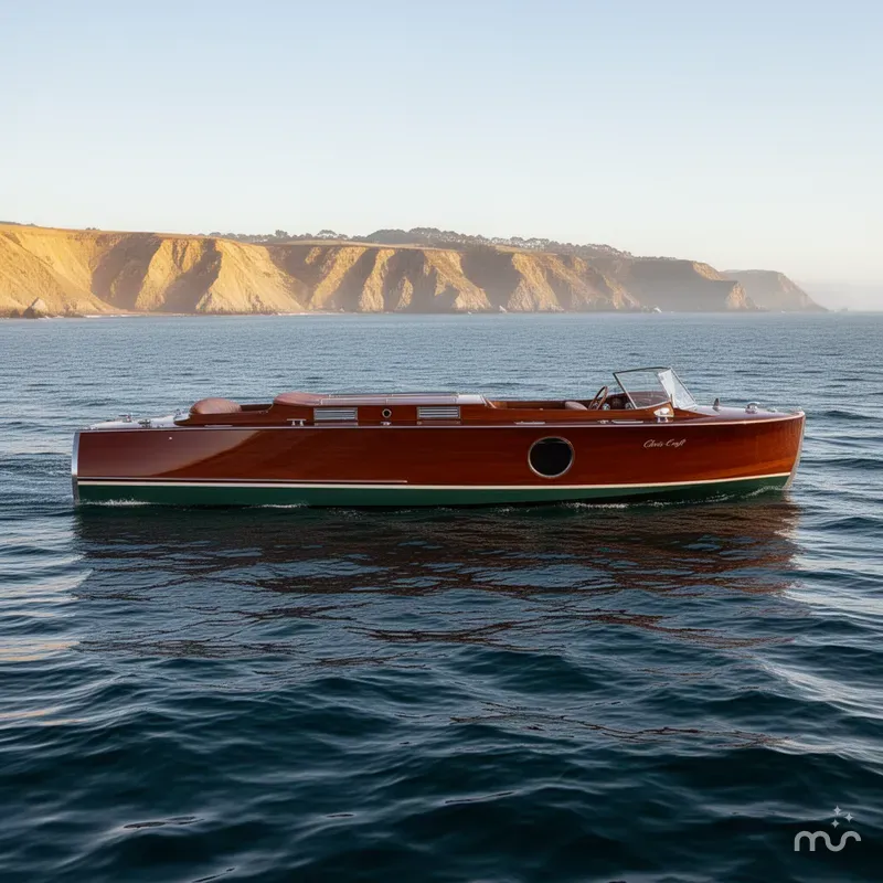 Slide: The Image of Chris-Craft Triple Cockpit 28 1929 - 0