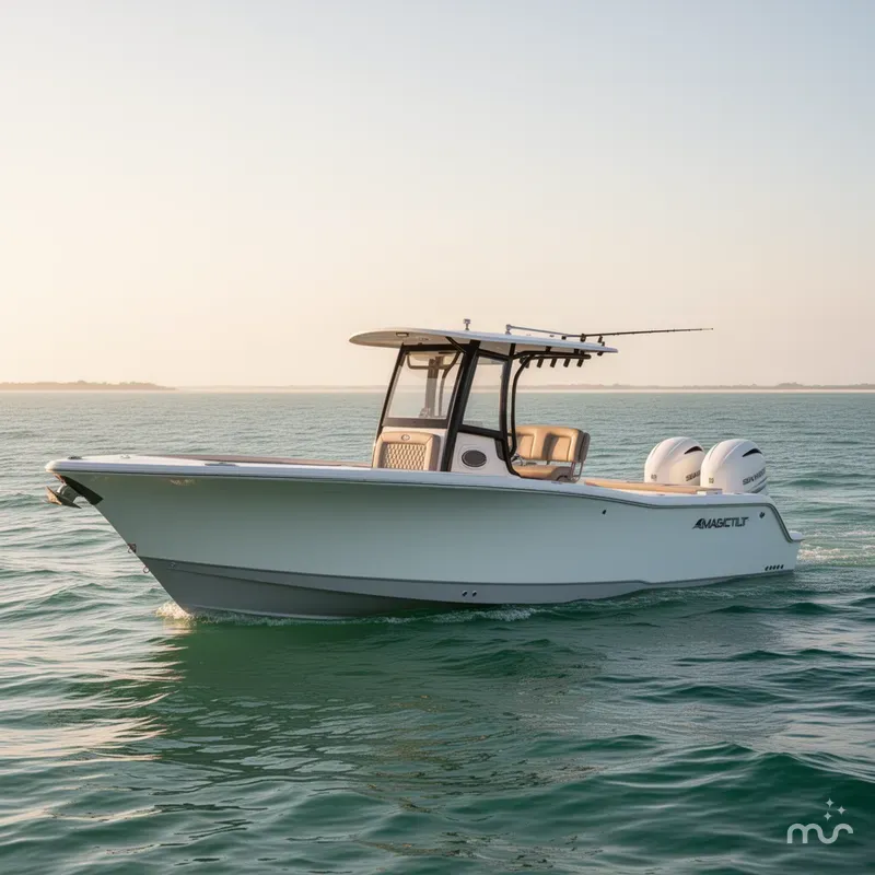 Slide: The Image of Sea Hunt Gamefish 27 Coffin Box 2025 - 2