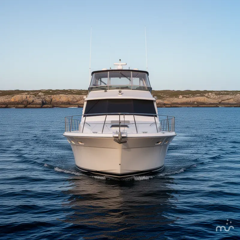 Slide: The Image of Bayliner 4788 Pilot House Motoryacht 2000 - 1