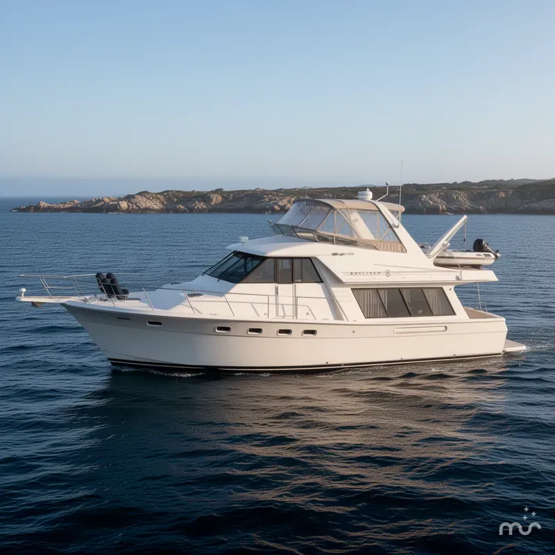 Slide: The Image of Bayliner 4788 Pilot House Motoryacht 2000 - 2
