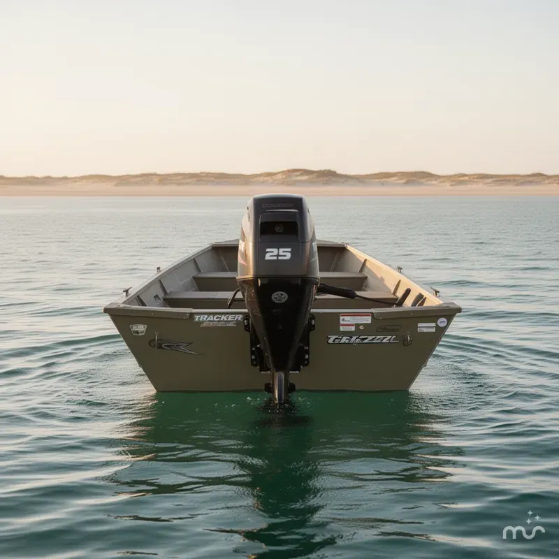 Slide: The Image of Tracker Grizzly 1648 SC 2025 - 2