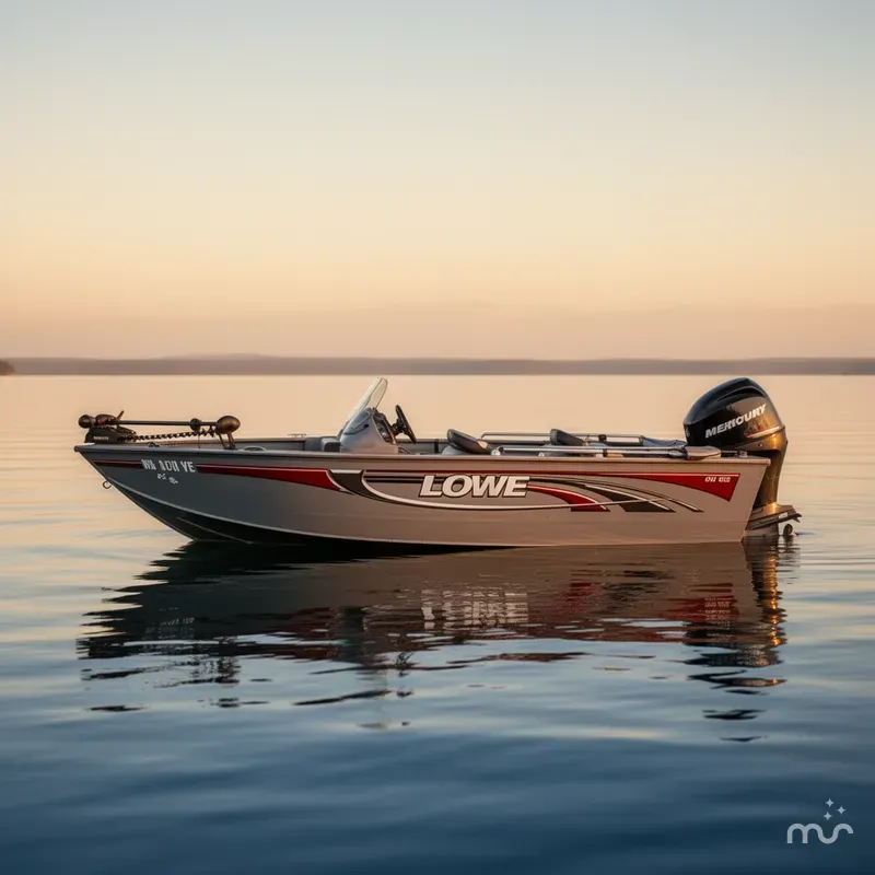 Slide: The Image of Lowe 165 Fishing Machine 2008 - 2
