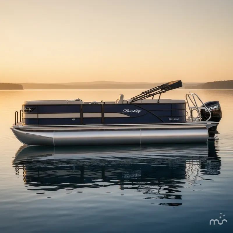 Slide: The Image of Bentley Pontoons 223 Navigator / SUZUKI DF150 2025 - 1
