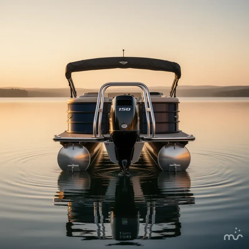 Slide: The Image of Bentley Pontoons 223 Navigator / SUZUKI DF150 2025 - 2