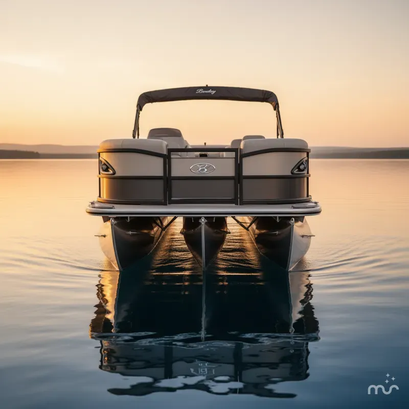 Slide: The Image of Bentley Pontoons 223 Legacy Swingback / Suzuki 150 hp 2025 - 3