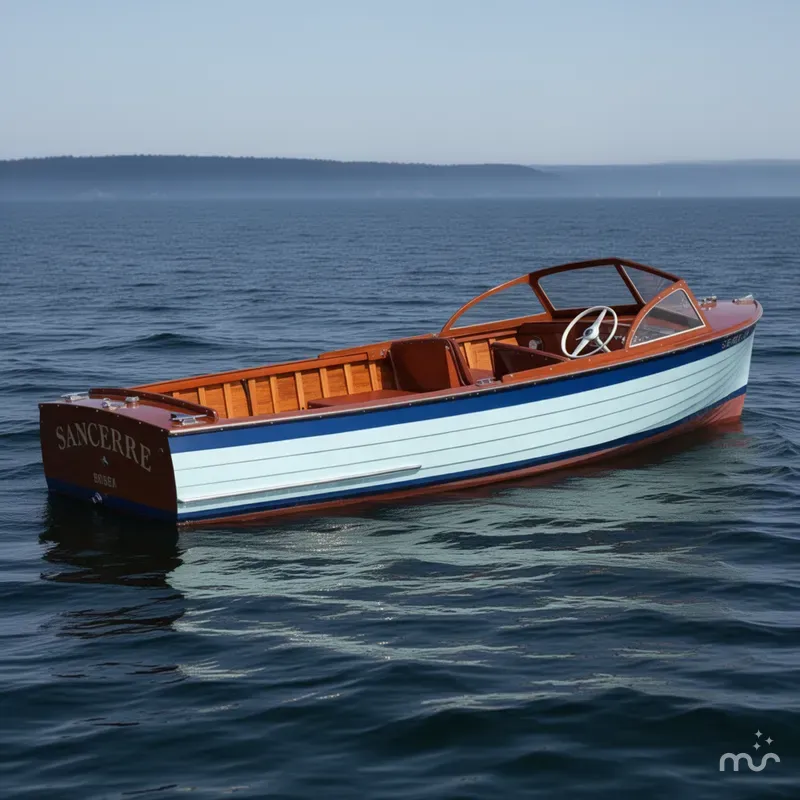 Slide: The Image of Chris-Craft Sea Skiff 1956 - 0