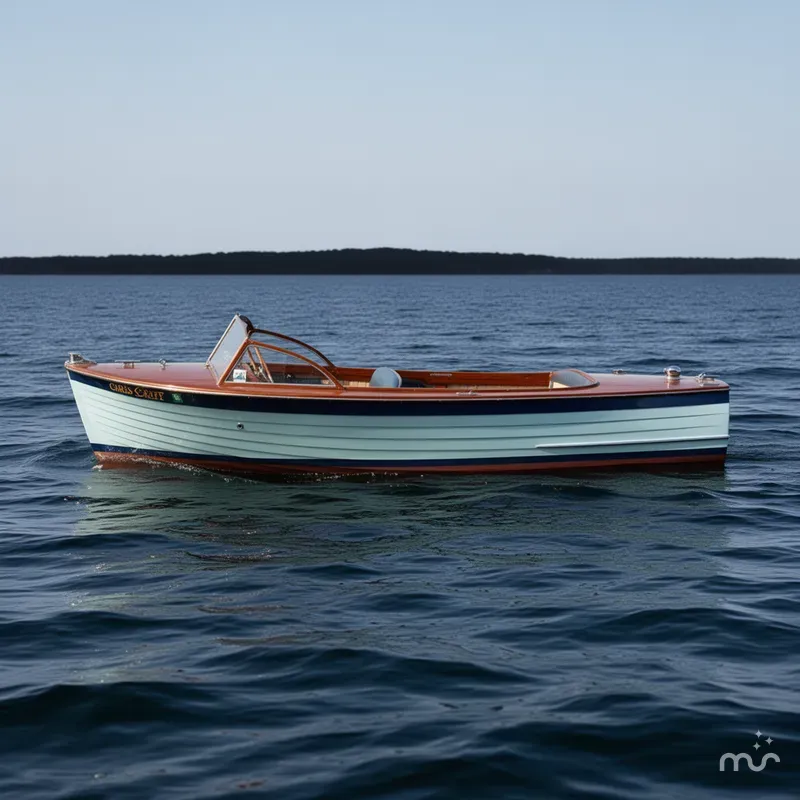 Slide: The Image of Chris-Craft Sea Skiff 1956 - 1