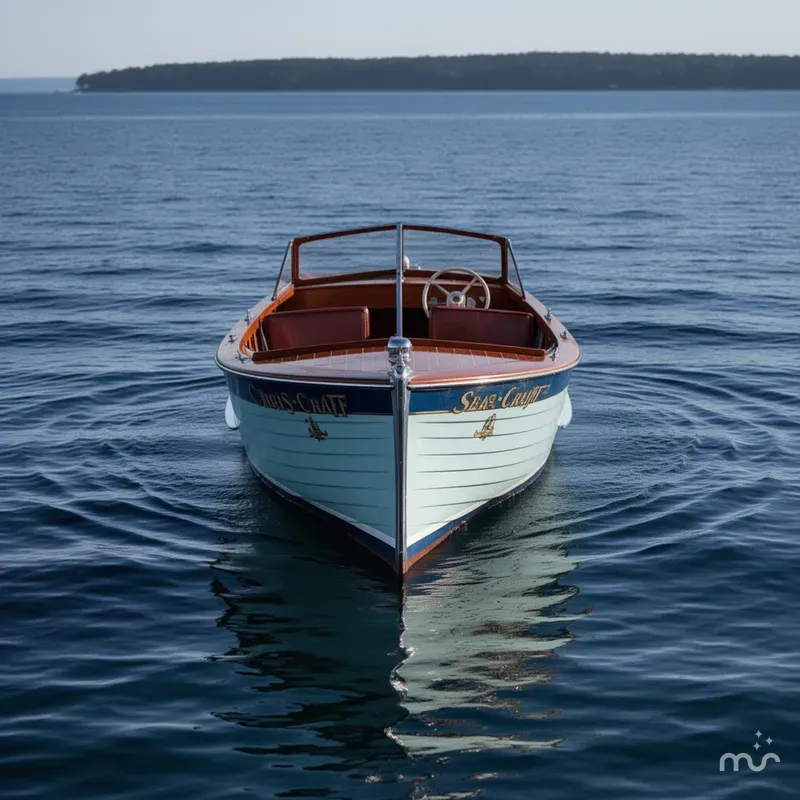 Slide: The Image of Chris-Craft Sea Skiff 1956 - 2