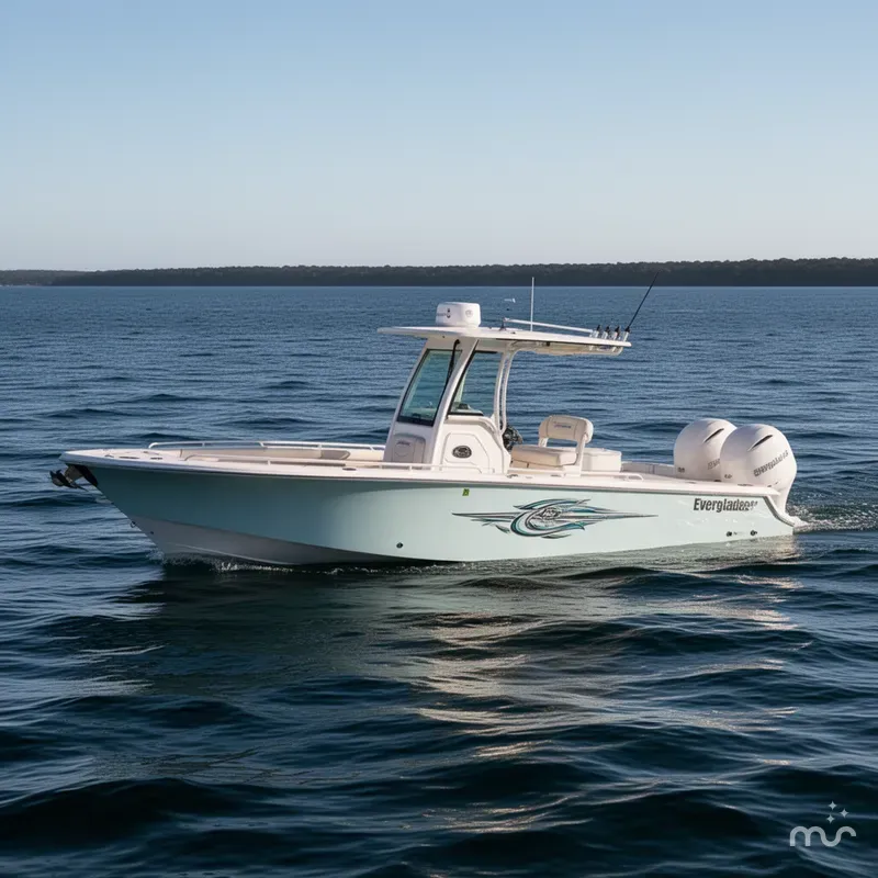 Slide: The Image of Everglades 273 Center Console 2019 - 2