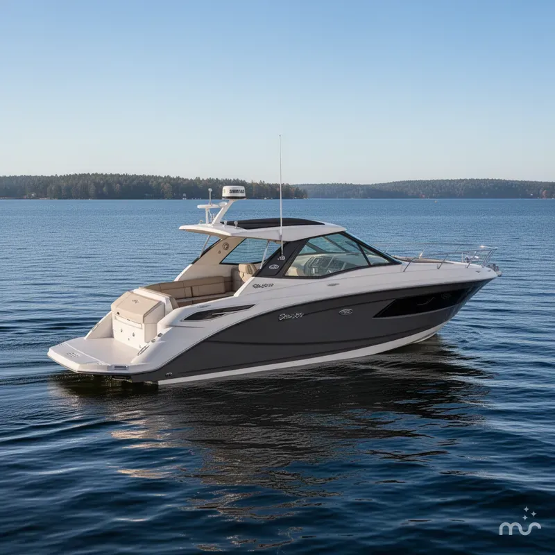 Slide: The Image of Sea Ray 320 Sundancer 2025 - 0