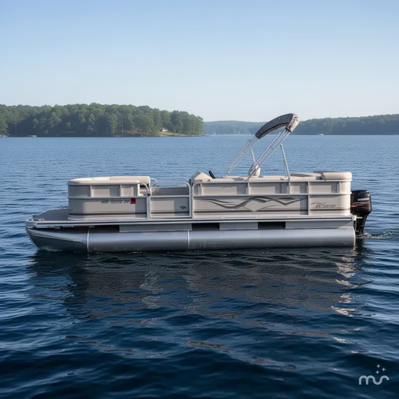 Slide: The Image of Weeres Sportsman Deluxe 200 Pontoon 2007 - 1