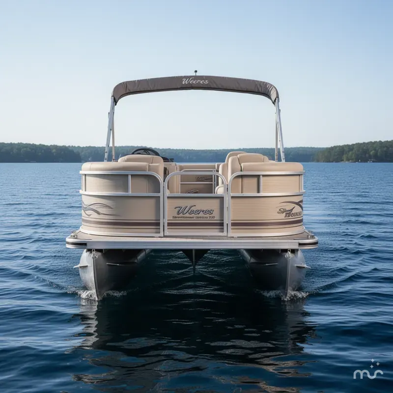 Slide: The Image of Weeres Sportsman Deluxe 200 Pontoon 2007 - 2
