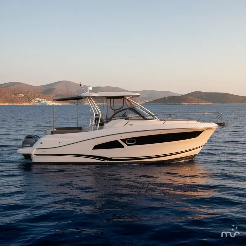 Slide: The Image of Jeanneau Leader 9.0 WA TWIN YAMAHA 250s w/ BOW & STERN THRUSTERS 2021 - 0