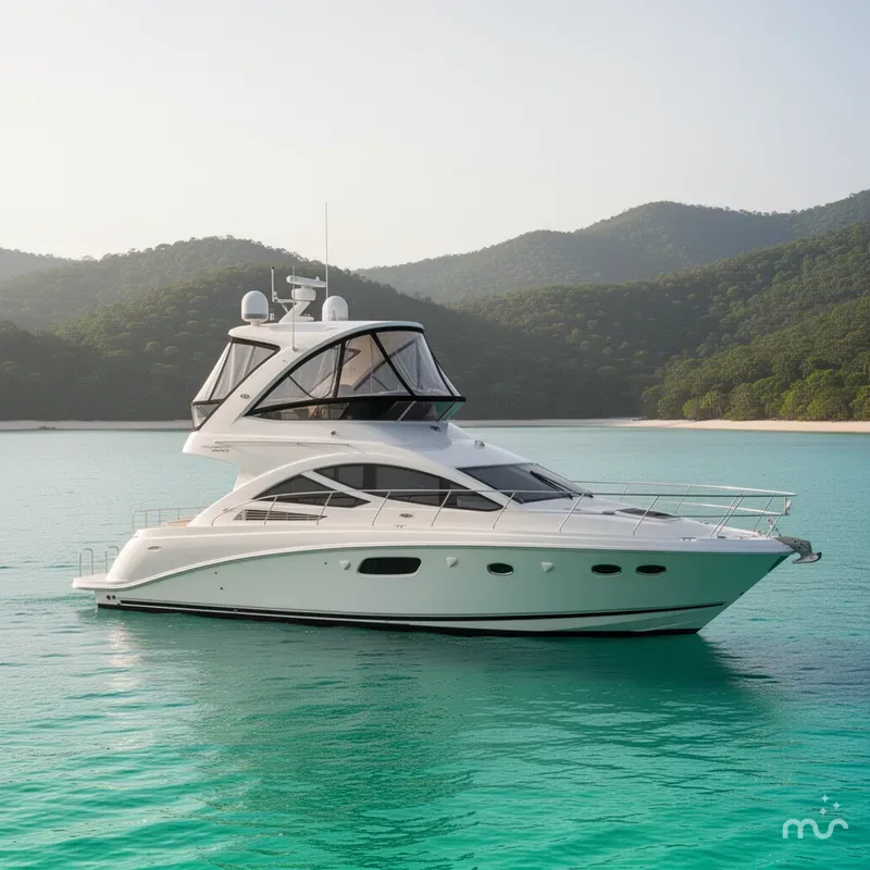 The Image of Sea Ray 450 Sedan Bridge 2013 - 0