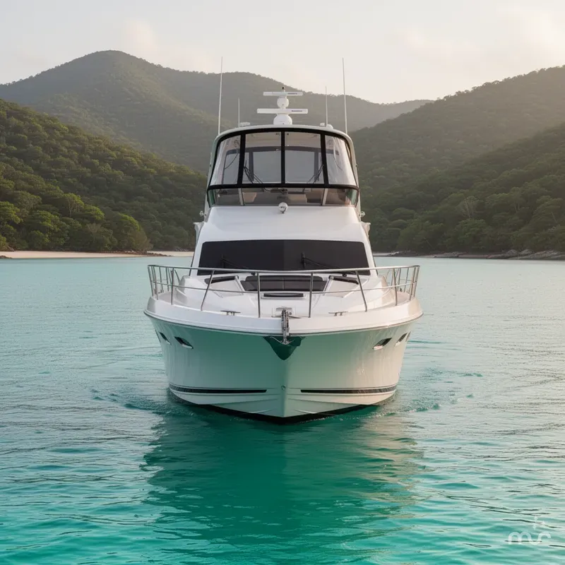 Slide: The Image of Sea Ray 450 Sedan Bridge 2013 - 1