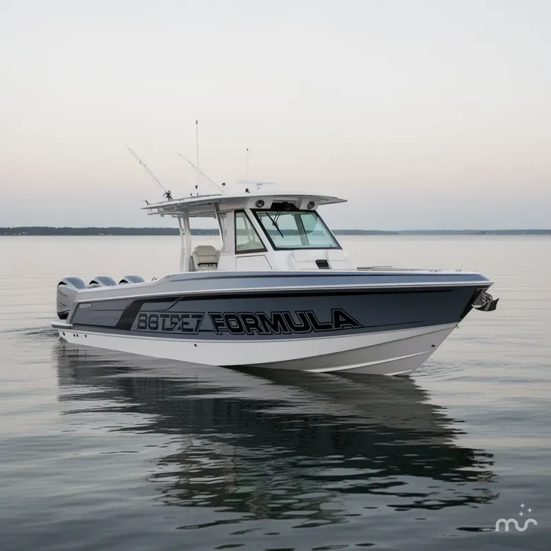Slide: The Image of Formula 387 Center Console Fish 2025 - 1