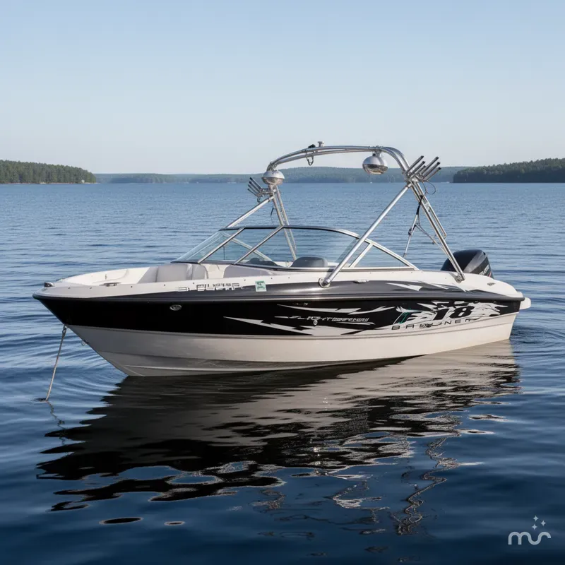 Slide: The Image of Bayliner 195 Flight Open Bow 2008 - 2