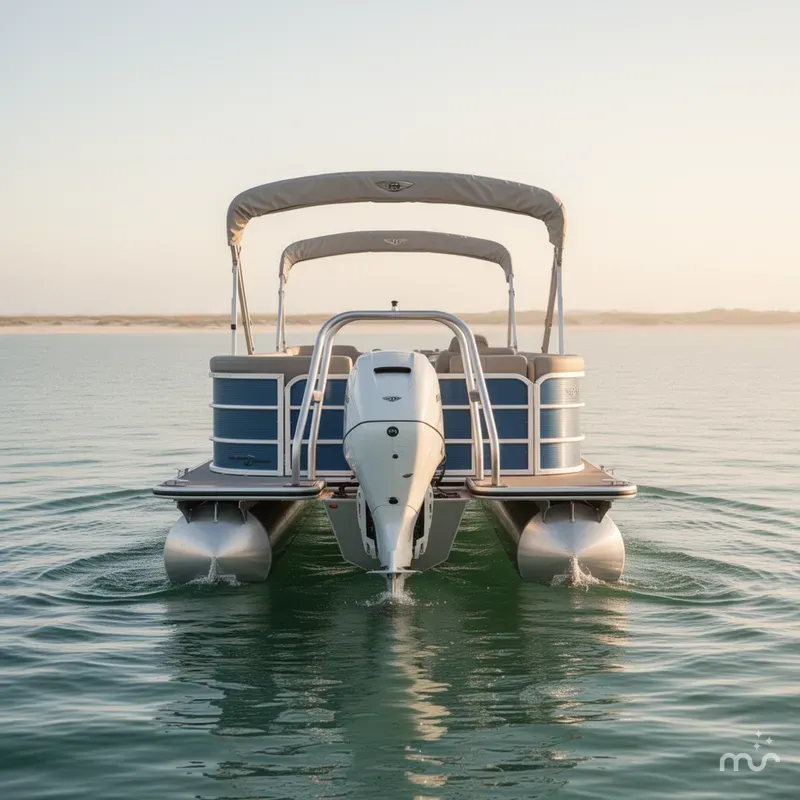 Slide: The Image of Bentley Pontoons Legacy Cruise 223 2025 - 2