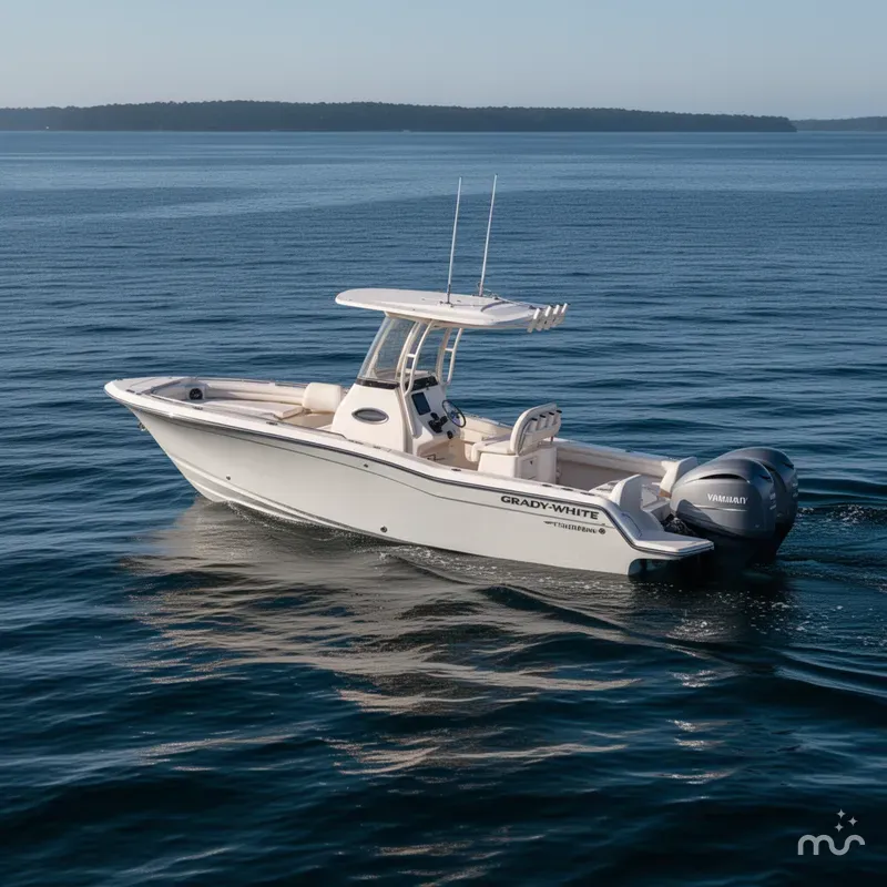 Slide: The Image of Grady-White Fisherman 216 2025 - 1